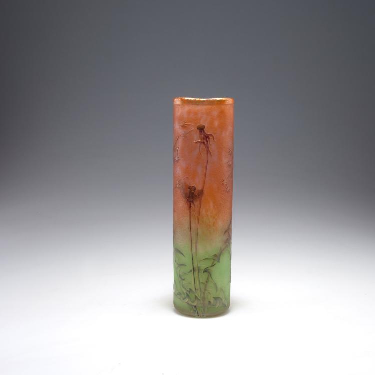 Bild 1 zu Objekt, 'Chandelles' vase, c1903, Henri Berg&eacute;, Daum Fr&egrave;res, Nancy, 117A 47