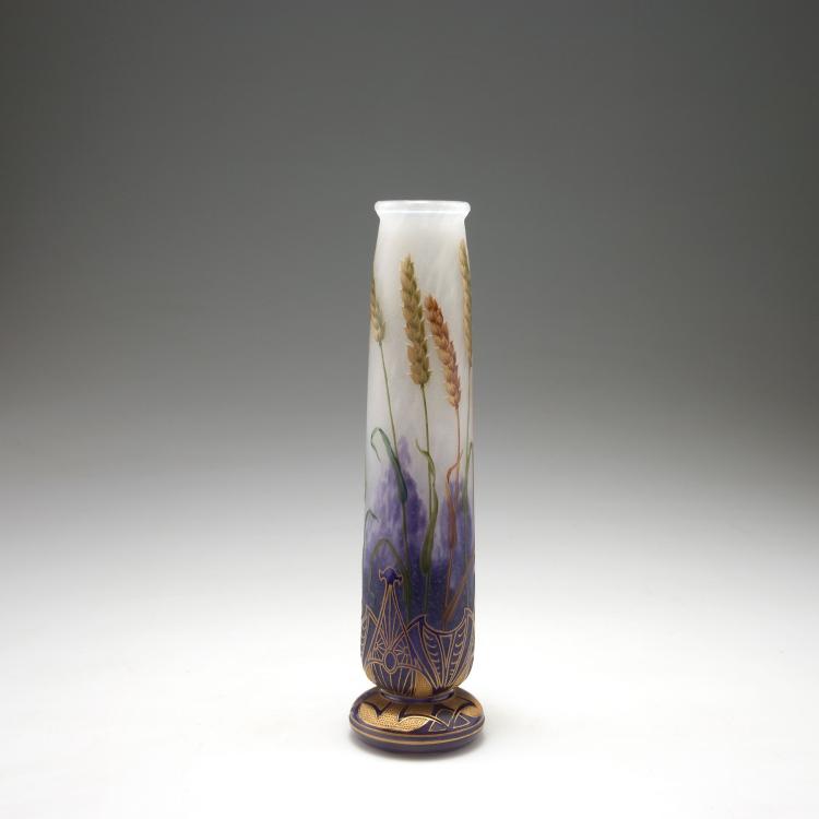 Bild 1 zu Objekt, Vase 'Bl&eacute;s', um 1898, Daum Fr&egrave;res, Nancy, 117A 26