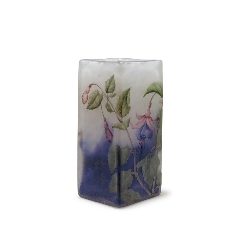 Hauptbild zu Objekt, Vase 'Fuchsias', 1905-10, Daum Fr&egrave;res, Nancy, 117A 53
