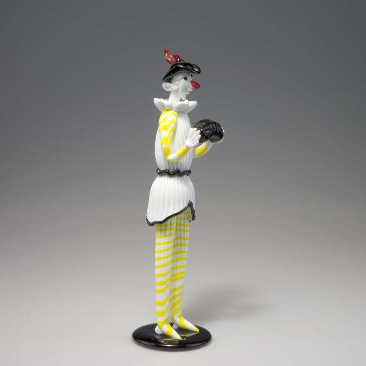 Bild 1 zu Objekt, 'Capitan Fracassa', 1948, Fulvio Bianconi, Venini & C., Murano, 116B 92