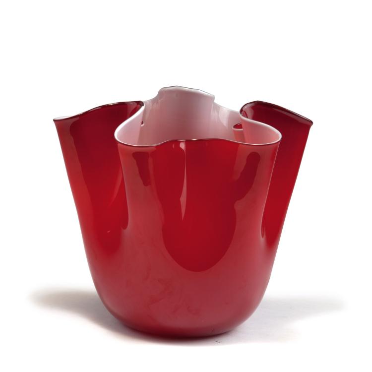 Hauptbild zu Objekt, 'Fazzoletto' vase, c1950, Fulvio Bianconi, Venini & C., Murano, 116B 99