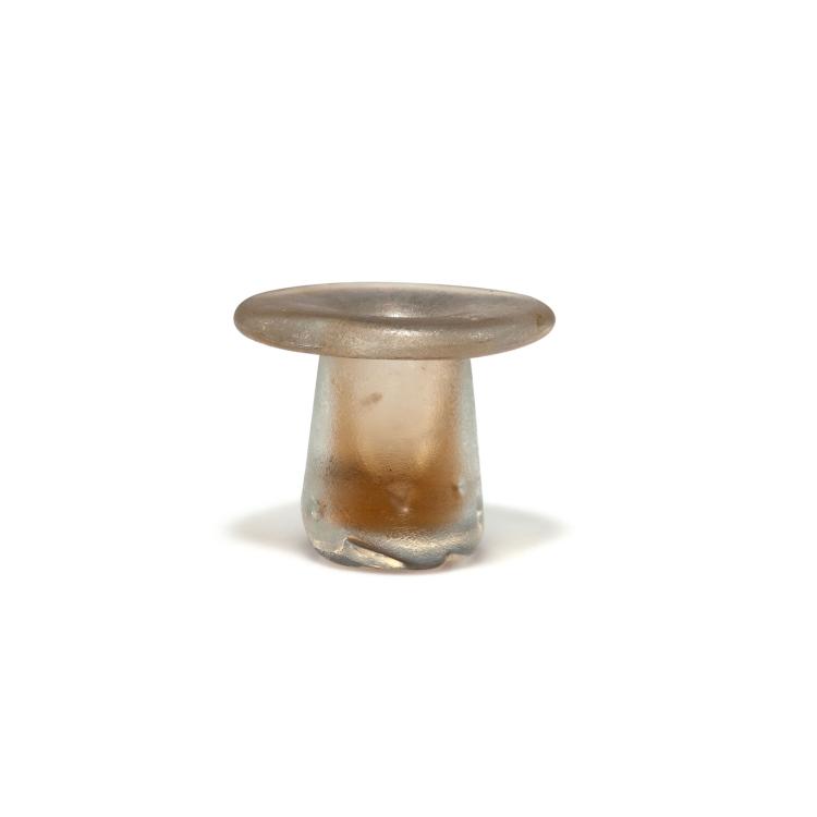 Hauptbild zu Objekt, 'Corroso' candle stick, c1936, Carlo Scarpa, Venini & C., Murano, 116B 85