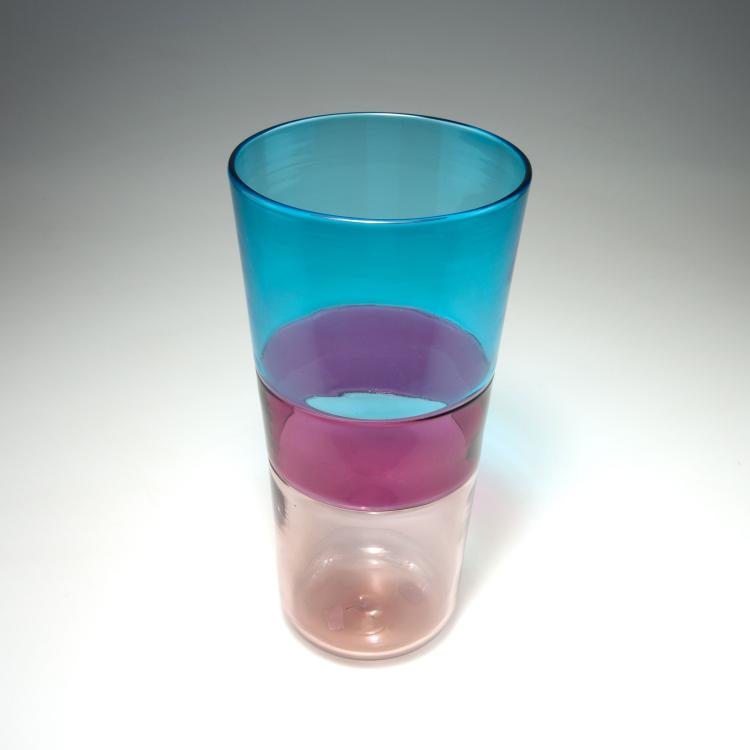 Bild 1 zu Objekt, 'A doppio incalmo' vase, 1950, Fulvio Bianconi, Venini & C., Murano, 116B 97