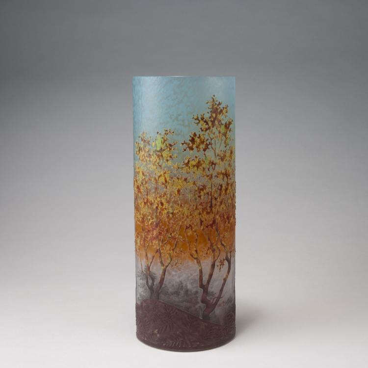 Bild 1 zu Objekt, Vase 'Paysage d'automne', um 1905, Daum Fr&egrave;res, Nancy, 117A 51