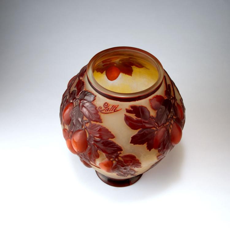Bild 2 zu Objekt, Souffl&eacute;-Vase 'Prunes', 1925-30, Gall&eacute;, Emile, Nancy, 117A 197