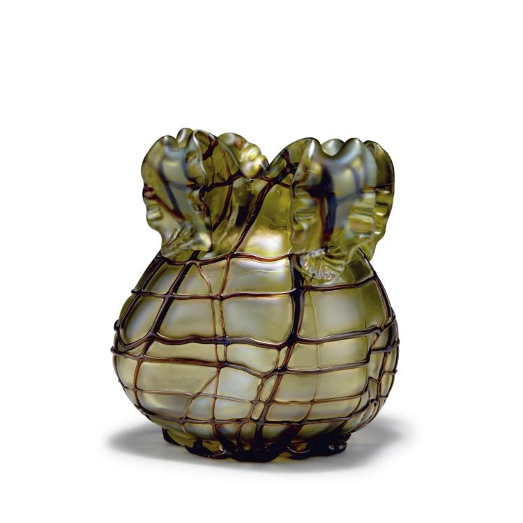 Hauptbild zu Objekt, Vase, 1900-10, Elisabeth Glasfabrik, Kosten bei Teplitz; Pallme-K&ouml;nig, Gebr.; Habel, Wilhelm, 117C 124