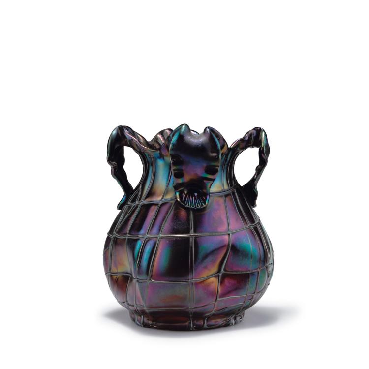 Hauptbild zu Objekt, Vase, 1900-10, Elisabeth Glasfabrik, Kosten bei Teplitz; Pallme-K&ouml;nig, Gebr.; Habel, Wilhelm, 117C 123