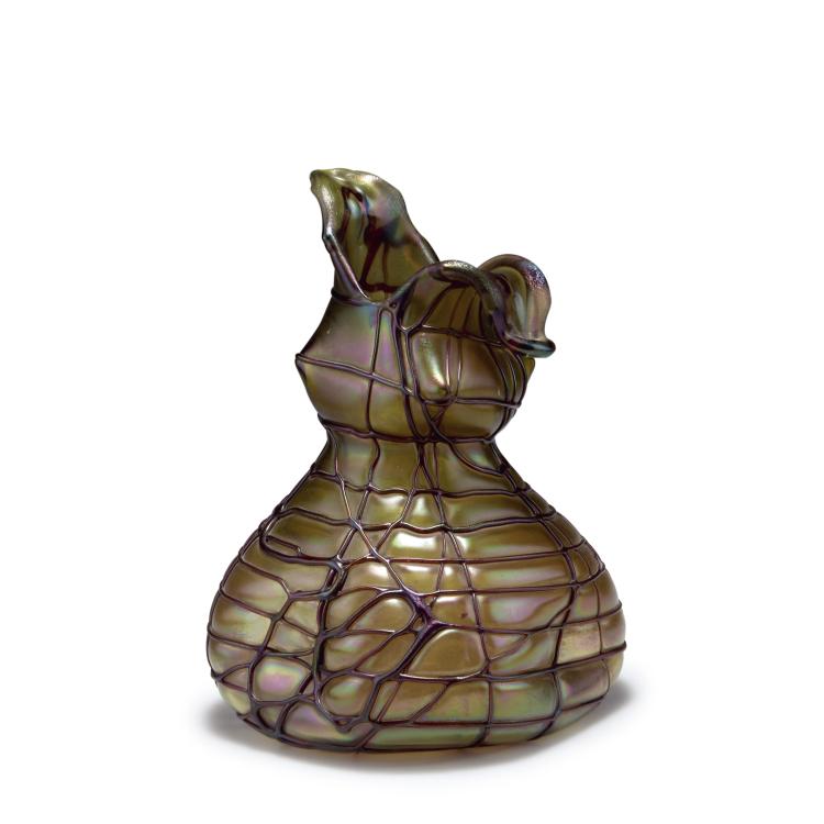 Hauptbild zu Objekt, Vase, 1900-05, Elisabeth Glasfabrik, Kosten bei Teplitz; Pallme-K&ouml;nig, Gebr.; Habel, Wilhelm, 117C 125
