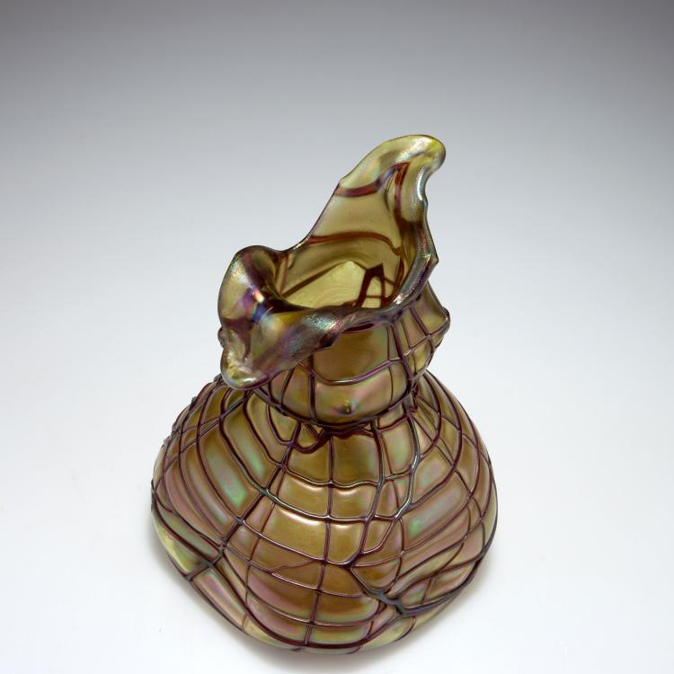 Bild 1 zu Objekt, Vase, 1900-05, Elisabeth Glasfabrik, Kosten bei Teplitz; Pallme-K&ouml;nig, Gebr.; Habel, Wilhelm, 117C 125