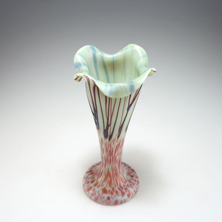 Bild 1 zu Objekt, Vase, 1900-05, Elisabeth Glasfabrik, Kosten bei Teplitz; Pallme-K&ouml;nig, Gebr.; Habel, Wilhelm, 117C 142