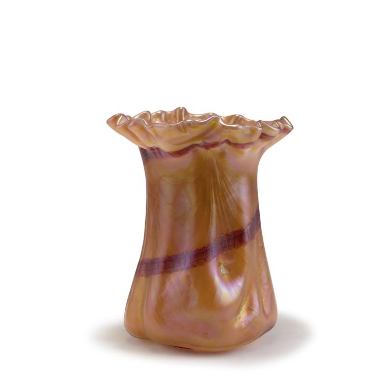 Hauptbild zu Objekt, Vase, 1900-10, Elisabeth Glasfabrik, Kosten bei Teplitz; Pallme-K&ouml;nig, Gebr.; Habel, Wilhelm, 117C 119