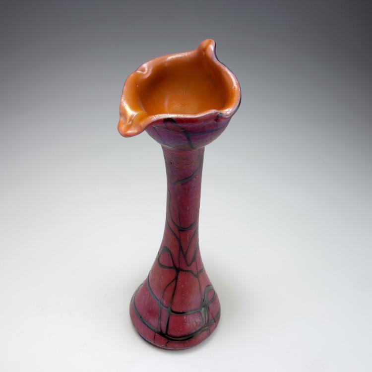 Bild 1 zu Objekt, Vase, 1900-10, Elisabeth Glasfabrik, Kosten bei Teplitz; Pallme-K&ouml;nig, Gebr.; Habel, Wilhelm, 117C 116