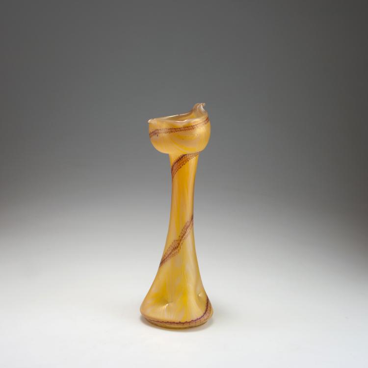 Bild 1 zu Objekt, Vase, 1900-10, Elisabeth Glasfabrik, Kosten bei Teplitz; Pallme-K&ouml;nig, Gebr.; Habel, Wilhelm, 117C 117