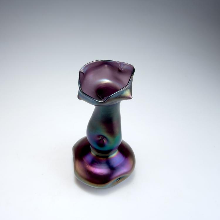 Bild 1 zu Objekt, Vase, 1900-10, Elisabeth Glasfabrik, Kosten bei Teplitz; Pallme-K&ouml;nig, Gebr.; Habel, Wilhelm, 117C 14