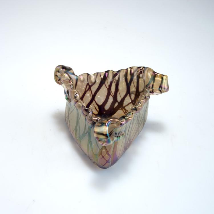 Bild 2 zu Objekt, Vase with handles, 1900-05, Elisabeth Glasfabrik, Kosten bei Teplitz; Pallme-K&ouml;nig, Gebr.; Habel, Wilhelm, 117C 54