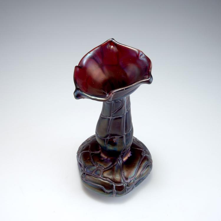 Bild 1 zu Objekt, Vase, 1900-03, Elisabeth Glasfabrik, Kosten bei Teplitz; Pallme-K&ouml;nig, Gebr.; Habel, Wilhelm, 117C 72