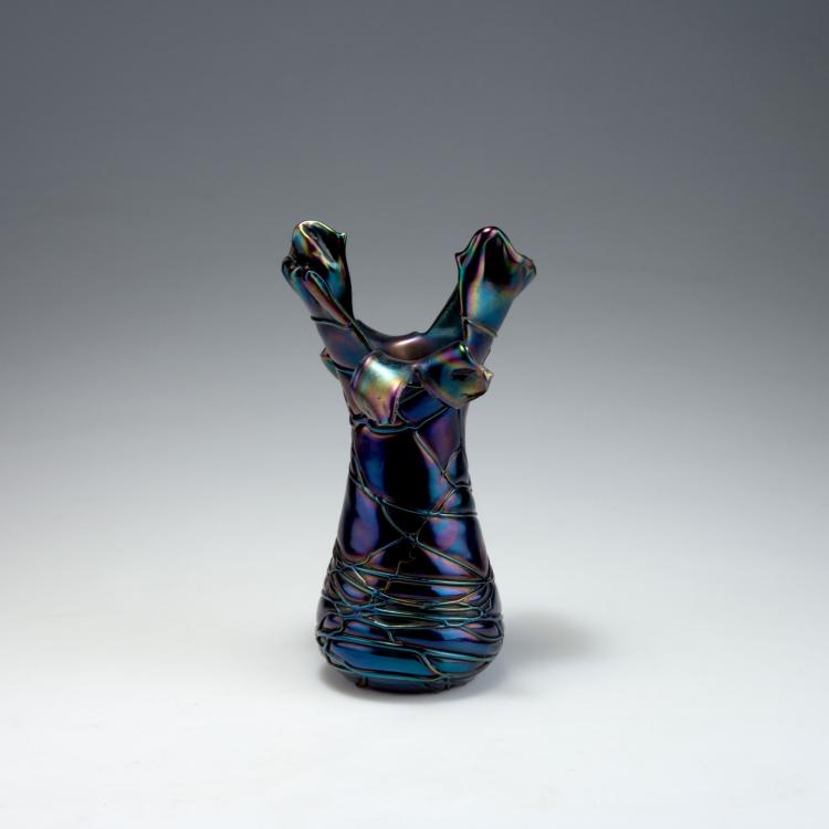 Bild 1 zu Objekt, Vase, 1900-05, Elisabeth Glasfabrik, Kosten bei Teplitz; Pallme-K&ouml;nig, Gebr.; Habel, Wilhelm, 117C 70
