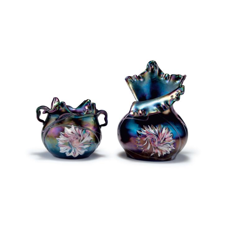 Hauptbild zu Objekt, Vase, 1900-05, Elisabeth Glasfabrik, Kosten bei Teplitz; Pallme-K&ouml;nig, Gebr.; Habel, Wilhelm, 117C 35