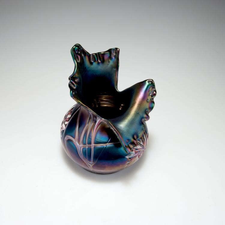 Bild 1 zu Objekt, Vase, 1900-05, Elisabeth Glasfabrik, Kosten bei Teplitz; Pallme-K&ouml;nig, Gebr.; Habel, Wilhelm, 117C 35