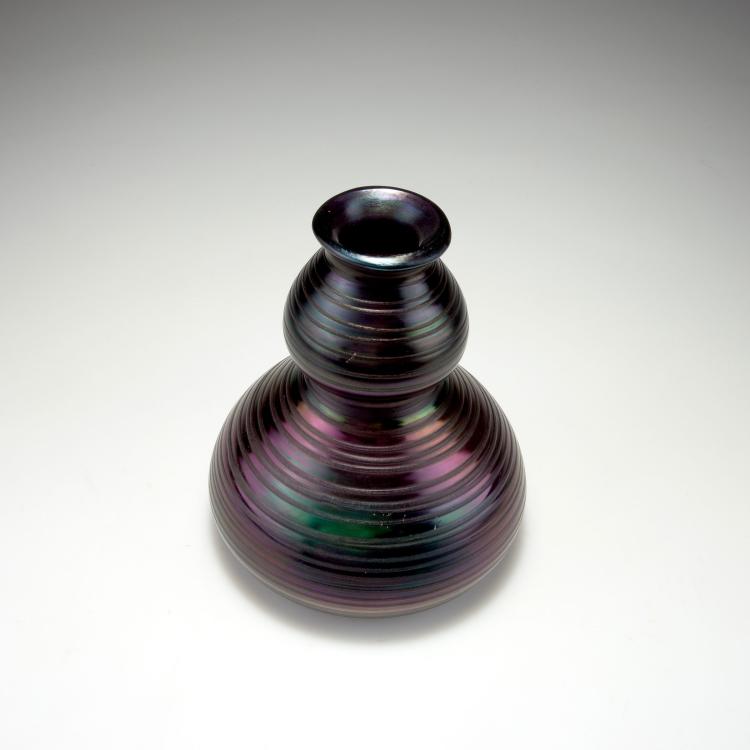 Bild 1 zu Objekt, Vase, 1900-10, Elisabeth Glasfabrik, Kosten bei Teplitz; Pallme-K&ouml;nig, Gebr.; Habel, Wilhelm, 117C 129