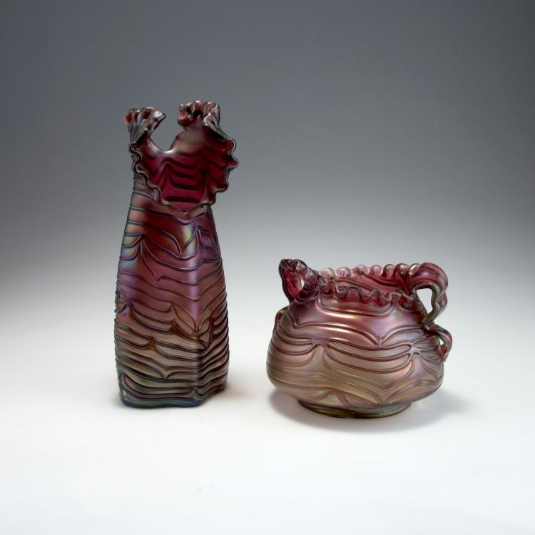 Bild 3 zu Objekt, Vase, 1900-05, Elisabeth Glasfabrik, Kosten bei Teplitz; Pallme-K&ouml;nig, Gebr.; Habel, Wilhelm, 117C 99