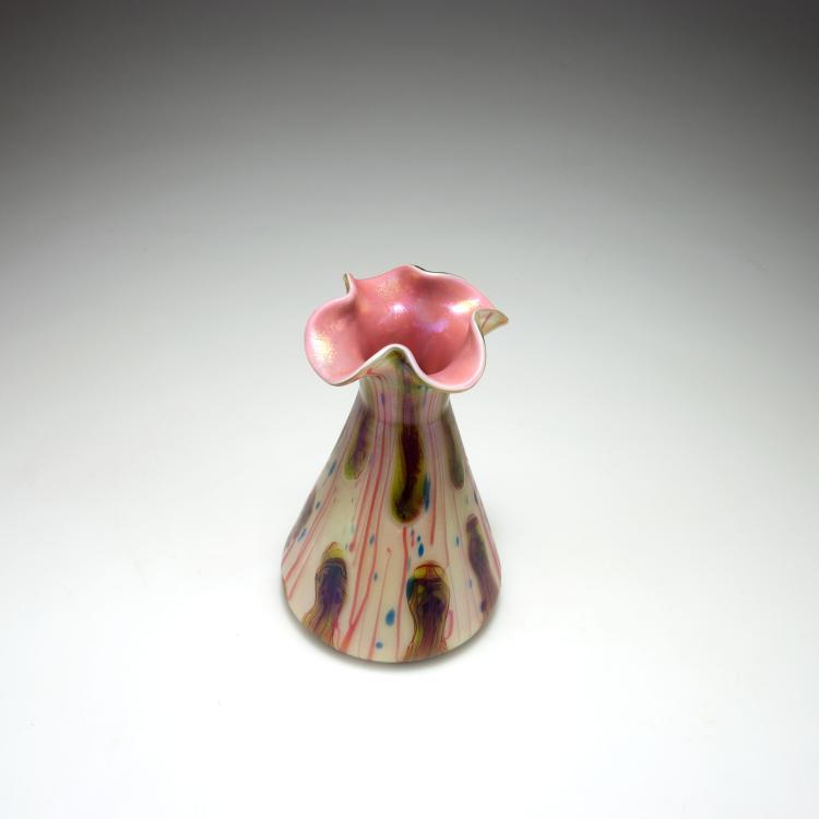 Bild 1 zu Objekt, Vase, 1900-05, Elisabeth Glasfabrik, Kosten bei Teplitz; Pallme-K&ouml;nig, Gebr.; Habel, Wilhelm, 117C 46