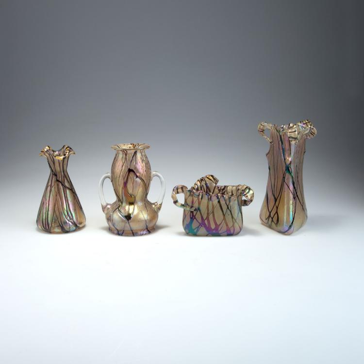 Bild 3 zu Objekt, Vase with handles, 1900-05, Elisabeth Glasfabrik, Kosten bei Teplitz; Pallme-K&ouml;nig, Gebr.; Habel, Wilhelm, 117C 55