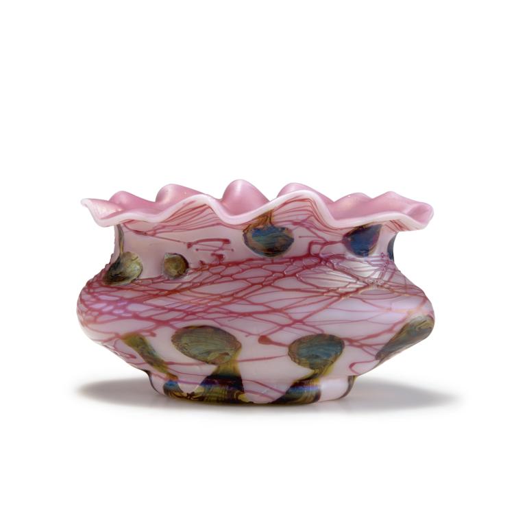 Hauptbild zu Objekt, Jardiniere, 1900-1905, Elisabeth Glasfabrik, Kosten bei Teplitz; Pallme-K&ouml;nig, Gebr.; Habel, Wilhelm, 117C 16