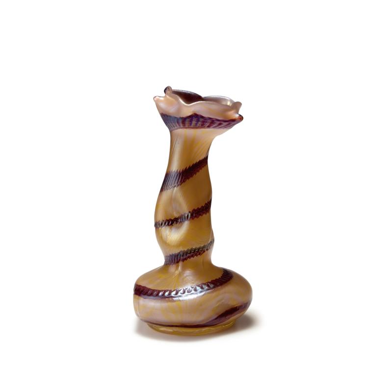 Hauptbild zu Objekt, Vase, 1900-10, Elisabeth Glasfabrik, Kosten bei Teplitz; Pallme-K&ouml;nig, Gebr.; Habel, Wilhelm, 117C 1