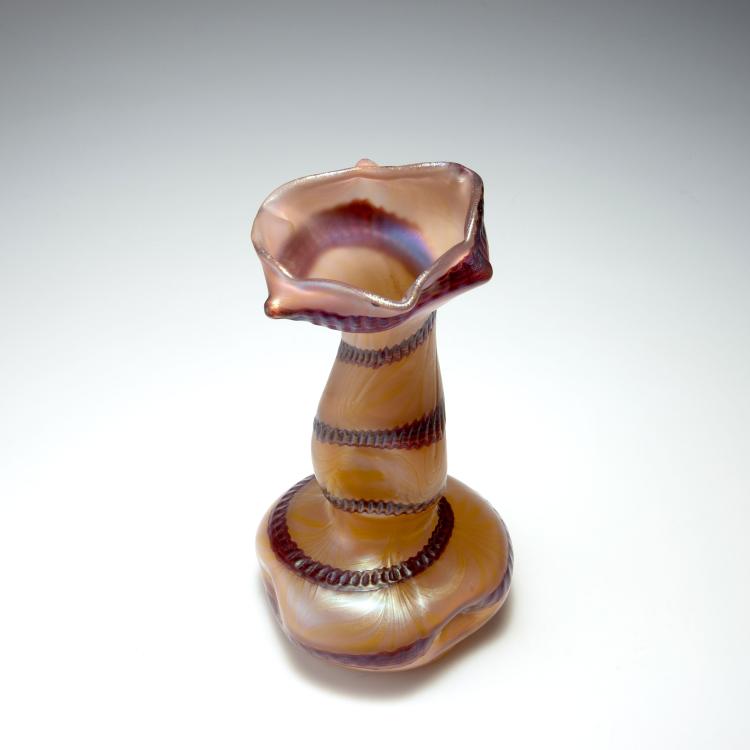 Bild 1 zu Objekt, Vase, 1900-10, Elisabeth Glasfabrik, Kosten bei Teplitz; Pallme-K&ouml;nig, Gebr.; Habel, Wilhelm, 117C 1