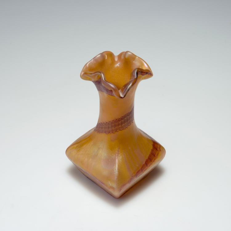 Bild 1 zu Objekt, Vase, 1900-10, Elisabeth Glasfabrik, Kosten bei Teplitz; Pallme-K&ouml;nig, Gebr.; Habel, Wilhelm, 117C 93