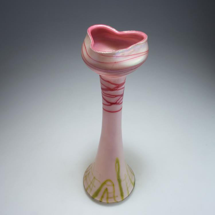 Bild 1 zu Objekt, Tall vase, 1900-05, Elisabeth Glasfabrik, Kosten bei Teplitz; Pallme-K&ouml;nig, Gebr.; Habel, Wilhelm, 117C 136