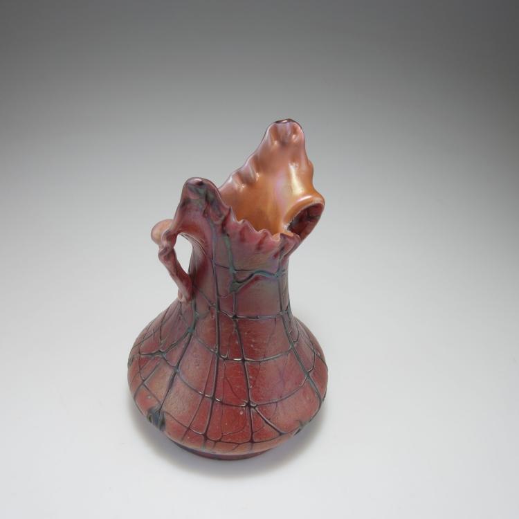 Bild 2 zu Objekt, Vase with handles, 1900-03, Elisabeth Glasfabrik, Kosten bei Teplitz; Pallme-K&ouml;nig, Gebr.; Habel, Wilhelm, 117C 47