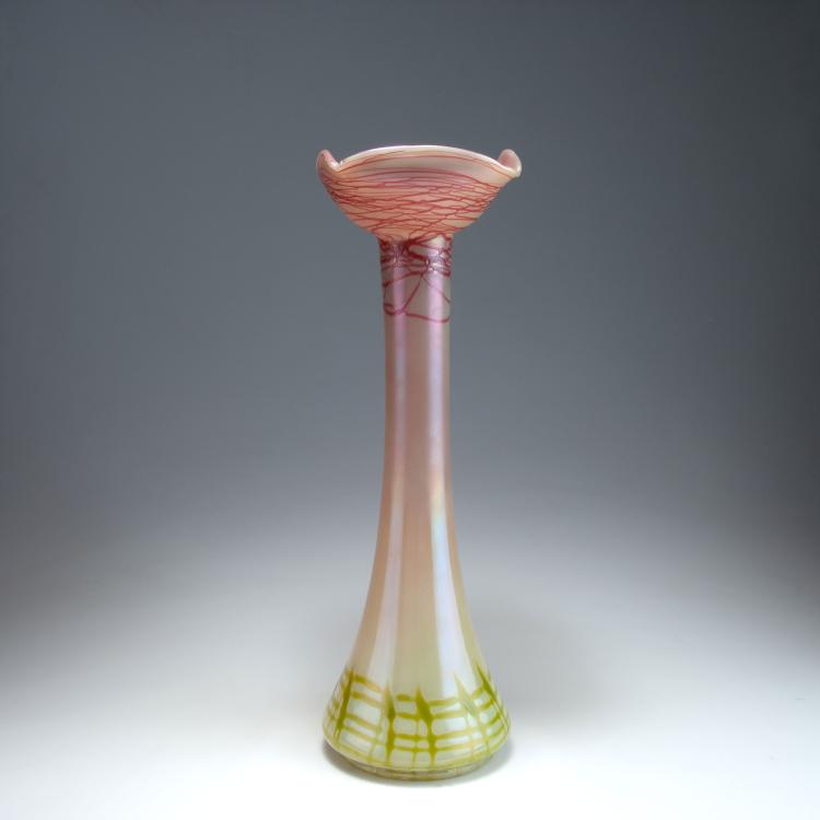 Bild 1 zu Objekt, Tall vase, 1900-05, Elisabeth Glasfabrik, Kosten bei Teplitz; Pallme-K&ouml;nig, Gebr.; Habel, Wilhelm, 117C 134