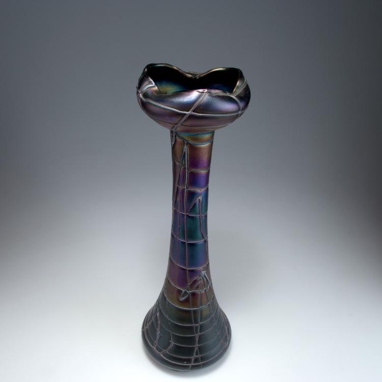 Bild 1 zu Objekt, Tall vase, 1900-03, Elisabeth Glasfabrik, Kosten bei Teplitz; Pallme-K&ouml;nig, Gebr.; Habel, Wilhelm, 117C 133