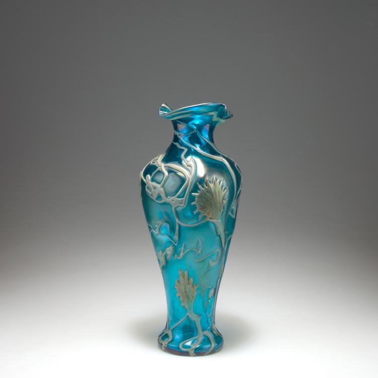 Bild 1 zu Objekt, Tall vase, 1900-05, Elisabeth Glasfabrik, Kosten bei Teplitz; Pallme-K&ouml;nig, Gebr.; Habel, Wilhelm, 117C 32