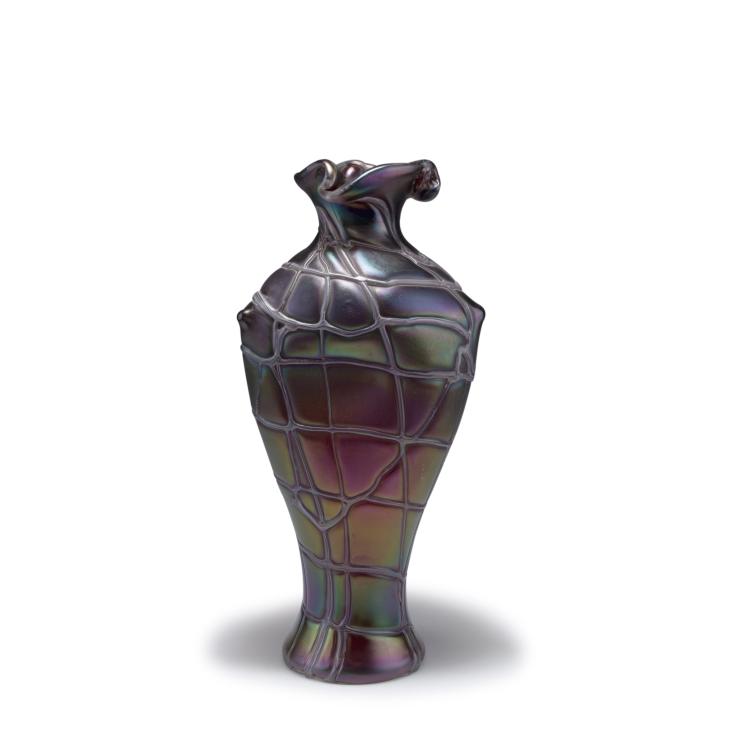 Hauptbild zu Objekt, Vase, 1900-03, Elisabeth Glasfabrik, Kosten bei Teplitz; Pallme-K&ouml;nig, Gebr.; Habel, Wilhelm, 117C 131