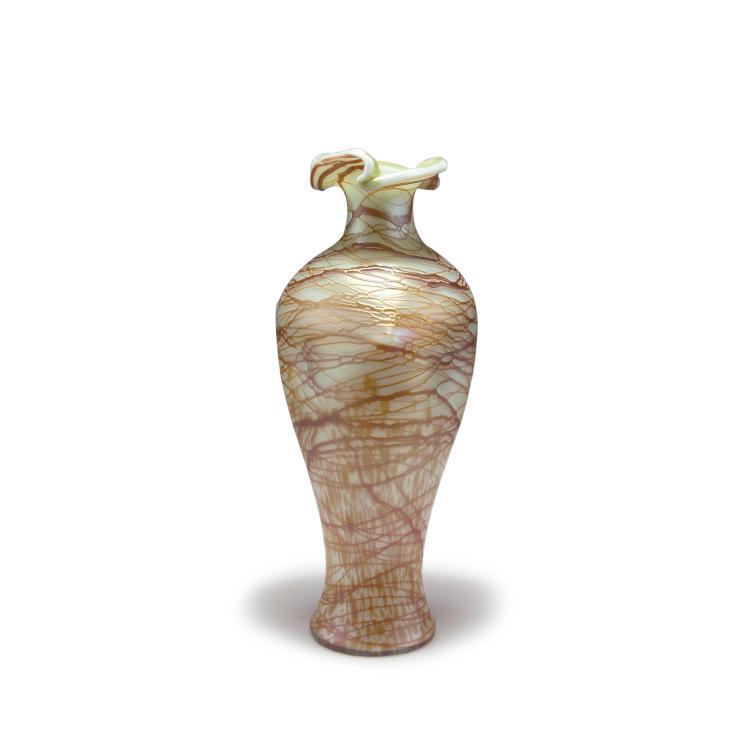 Hauptbild zu Objekt, Vase, 1900-10 , Elisabeth Glasfabrik, Kosten bei Teplitz; Pallme-K&ouml;nig, Gebr.; Habel, Wilhelm, 117C 132
