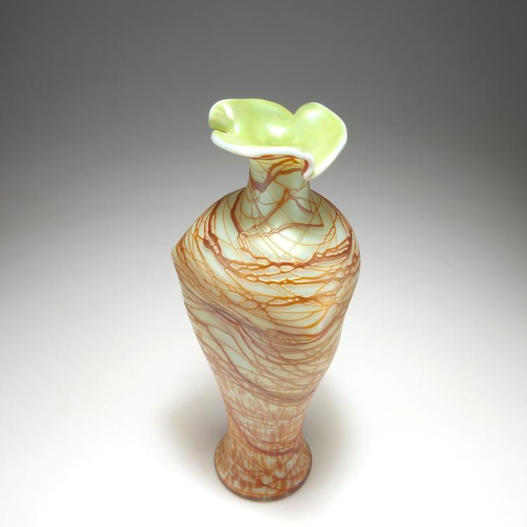 Bild 2 zu Objekt, Vase, 1900-10 , Elisabeth Glasfabrik, Kosten bei Teplitz; Pallme-K&ouml;nig, Gebr.; Habel, Wilhelm, 117C 132