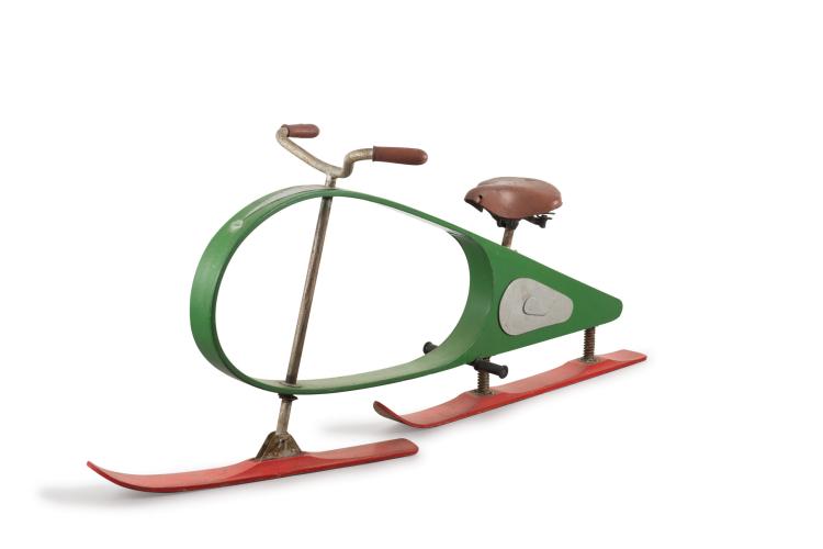 Hauptbild zu Objekt, 'Skibob - Gf&auml;ller Egg', 1946/47, Georg sr. Gf&auml;ller, Gf&auml;ller, Georg jun., Kiefersfelden, 116C 41