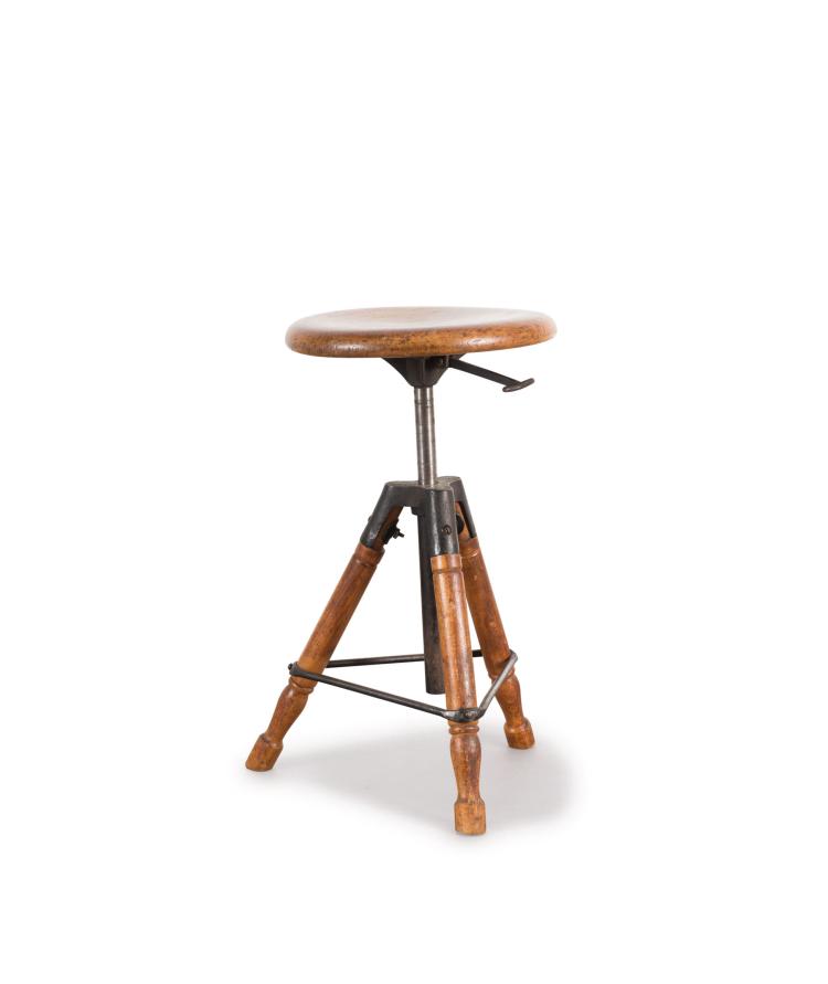 Hauptbild zu Objekt, Arbeitshocker, 1940er Jahre, Schweiz, 116C 39