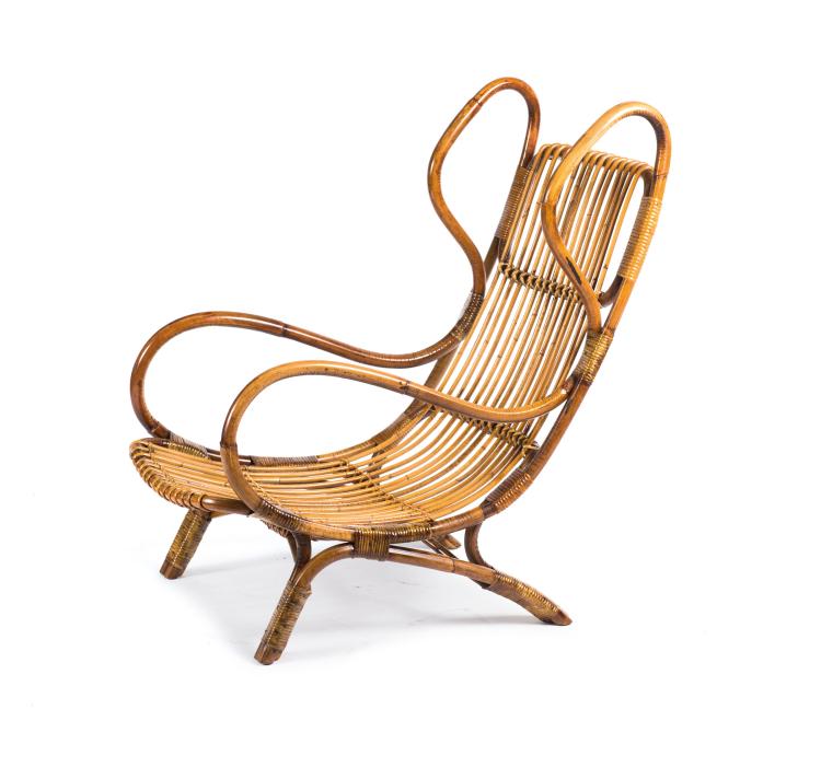 Hauptbild zu Objekt, Armlehnsessel 'Continuum', 1963, Gio Ponti, Bonacina, Lurago d'Erba, Como, 116A 325