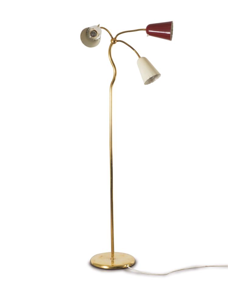Hauptbild zu Objekt, Floor light, 1950s, Kalmar, Wien (zugeschrieben), 116C 63