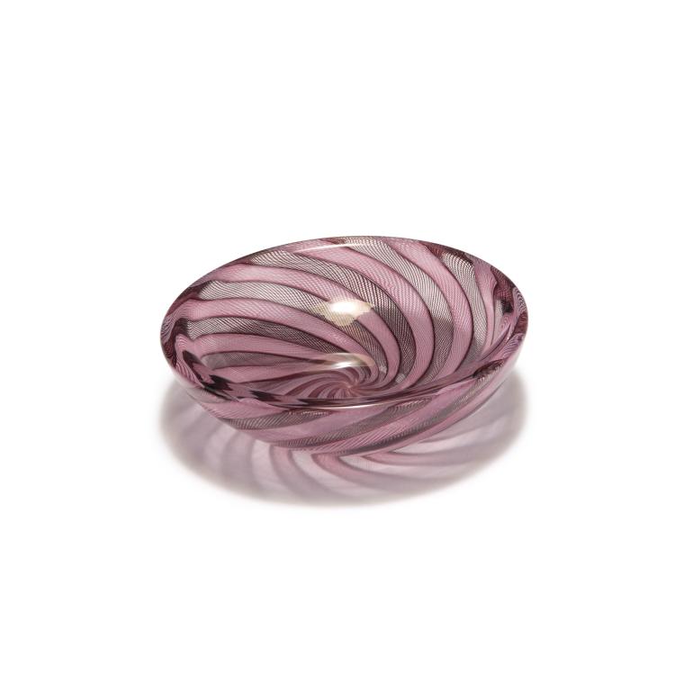 Hauptbild zu Objekt, 'Zanfirico' bowl, c1950, Venini & C., Murano, 116B 101