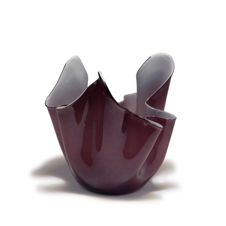 Hauptbild zu Objekt, 'Fazzoletto' vase, c1948, Fulvio Bianconi, Venini & C., Murano, 116B 94