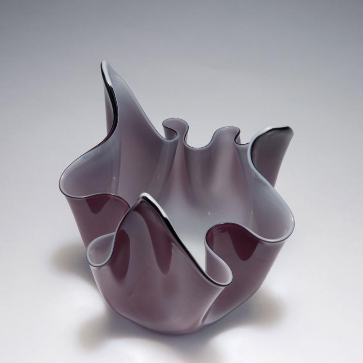 Bild 2 zu Objekt, 'Fazzoletto' vase, c1948, Fulvio Bianconi, Venini & C., Murano, 116B 94