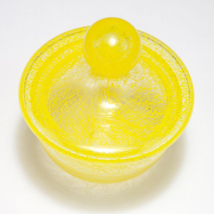 Bild 1 zu Objekt, 'Merletto' box and cover, 1952, Archimede Seguso, Seguso, Archimede, Vetreria, Murano, 116B 211