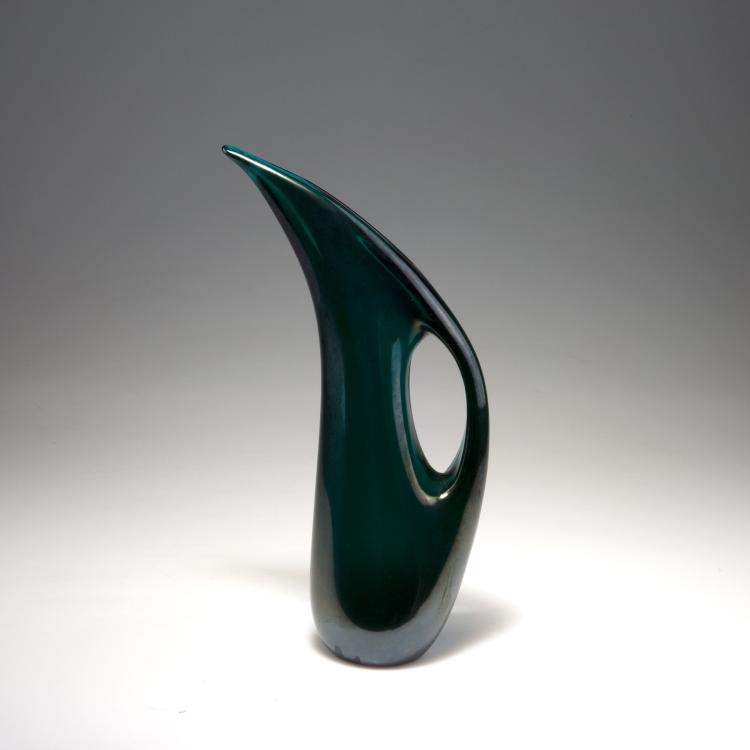 Bild 1 zu Objekt, 'Anse volante' vase, c1952, Giorgio Ferro, A.Ve.M., Murano, 116B 186