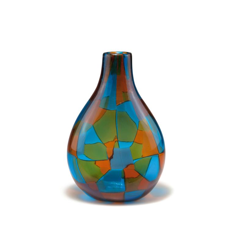 Hauptbild zu Objekt, 'Intarsio' vase, 1961-63, Ercole Barovier, Barovier & Toso, Murano, 116B 178