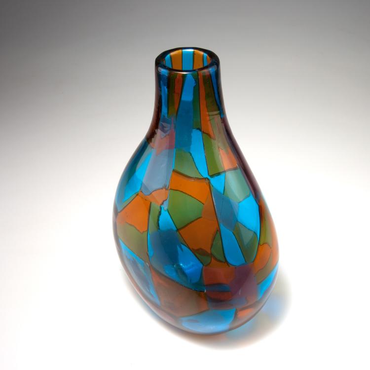 Bild 2 zu Objekt, 'Intarsio' vase, 1961-63, Ercole Barovier, Barovier & Toso, Murano, 116B 178